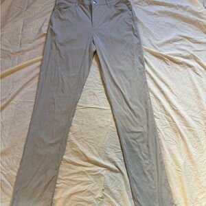 American Tall Men's Slim Water Resistant Dress Pants - Light Gray